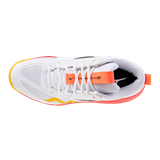 Mizuno WAVE MOMENTUM PRO MID Кроссовки волейбольные Белый/Оранжевый - фото 313865