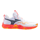 Mizuno WAVE MOMENTUM ELITE Кроссовки волейбольные Белый/Оранжевый - фото 313867