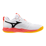 Mizuno WAVE MOMENTUM PRO Кроссовки волейбольные Белый/Оранжевый - фото 313872
