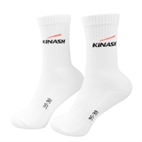 Kinash VOLLEY SOCKS Носки волейбольные Белый/Черный/Оранжевый - фото 313973