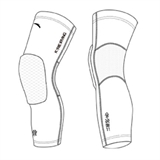 Anta KNEE SLEEVE Наколенник Белый - фото 314164