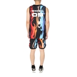 Anta SHOCK 4 Форма баскетбольная Черный/Оранжевый/Голубой - фото 314185