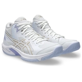 Asics BEYOND FF MT (W) Кроссовки волейбольные женские Белый/Голубой - фото 314360