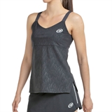 Bullpadel ADURI NEGRO (W) Майка для падела женская Темно-серый - фото 314479