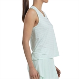 Bullpadel ADIES VERDE AGUA TEJIDO BICOLOR (W) Майка для падела женская Голубой - фото 314484