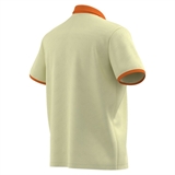 7/6 ANDY POLO "CREAM/ORANGE" Поло теннисное Бежевый/Оранжевый - фото 314535