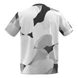 7/6 ANKL POLO "GREY BLOSSOM" Поло теннисное Серый/Черный - фото 314541