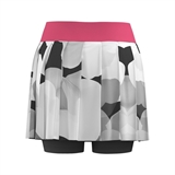 7/6 NATA SKIRT "GREY BLOSSOM/PINK" Юбка теннисная женская Серый/Черный/Розовый - фото 314558 7/6 NATA SKIRT "GREY BLOSSOM/PINK" Юбка теннисная женская Серый/Черный/Розовый - фото 314558