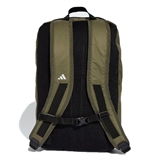 Adidas ESSENTIALS 3-STRIPES BACKPACK Рюкзак баскетбольный Темно-зеленый/Белый - фото 314626