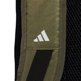 Adidas ESSENTIALS 3-STRIPES BACKPACK Рюкзак баскетбольный Темно-зеленый/Белый - фото 314630