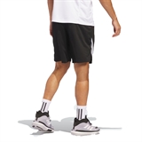 Adidas LEGENDS 3-STRIPES BASKETBALL SHORT Шорты баскетбольные Черный/Белый - фото 314673