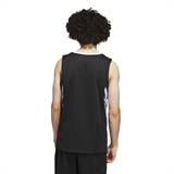 Adidas LEGENDS 3-STRIPES BASKETBALL TANK TOP Майка баскетбольная Черный/Белый - фото 314694