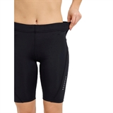 Nordski RUN 2.0 (W) BLACK Шорты беговые обтягивающие женские Черный - фото 314722