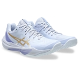 Asics SKY ELITE FF 3 (W) Кроссовки волейбольные женские Голубой/Золотой - фото 314754