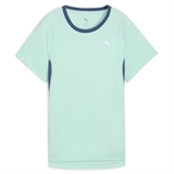 Puma VEL RUNNING TEE (W) Футболка беговая женская Мятная - фото 314858