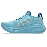 Asics GEL-NIMBUS 27 (W) Кроссовки беговые женские Голубой/Желтый - фото 314921