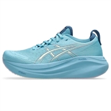 Asics GEL-NIMBUS 27 (W) Кроссовки беговые женские Голубой/Желтый - фото 314925