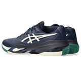 Asics GEL-RESOLUTION X CLAY Кроссовки теннисные Темно-синий/Белый/Зеленый - фото 314968