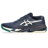 Asics GEL-RESOLUTION X CLAY Кроссовки теннисные Темно-синий/Белый/Зеленый - фото 314973