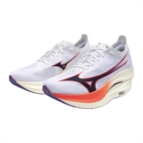 Mizuno WAVE REBELLION PRO 3 Кроссовки беговые Белый/Серый/Оранжевый - фото 315039