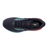 Mizuno WAVE RIDER 29 Кроссовки беговые Черный/Голубой - фото 315044