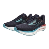 Mizuno WAVE RIDER 29 Кроссовки беговые Черный/Голубой - фото 315046
