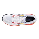 Mizuno WAVE ENFORCE TOUR 2 CC Кроссовки теннисные Белый/Черный/Оранжевый - фото 315060