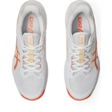 Asics NETBURNER BALLISTIC FF 4 (W) Кроссовки волейбольные женский Белый/Оранжевый - фото 315072