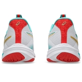 Asics NETBURNER BALLISTIC FF 4 (W) Кроссовки волейбольные женский Белый/Голубой/Красный - фото 315083