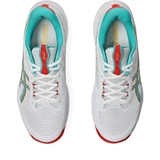 Asics NETBURNER BALLISTIC FF 4 (W) Кроссовки волейбольные женский Белый/Голубой/Красный - фото 315084