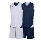 Joma KANSAS SET Форма баскетбольная Белый/Темно-синий - фото 315087