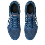 Asics UPCOURT 6 Кроссовки волейбольные Темно-синий/Белый - фото 315127