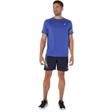 Asics ICON SS TOP Футболка беговая Синий - фото 315310 Asics ICON SS TOP Футболка беговая Синий - фото 315310