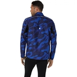 Asics ROAD LITE-SHOW PACKABLE JACKET Куртка беговая ветрозащитная Синий/Черный - фото 315363