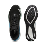 Puma ELECTRIFY NITRO 4 Кроссовки беговые Черный/Зеленый/Голубой - фото 315505