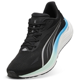 Puma ELECTRIFY NITRO 4 Кроссовки беговые Черный/Зеленый/Голубой - фото 315507
