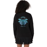 Asics MATCH JACKET NIGHT ENERGY (W) Ветровка теннисная женская Черный - фото 315526