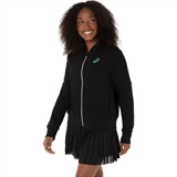 Asics MATCH JACKET NIGHT ENERGY (W) Ветровка теннисная женская Черный - фото 315527