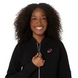 Asics MATCH JACKET NIGHT ENERGY (W) Ветровка теннисная женская Черный - фото 315529