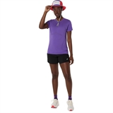Asics ROAD SEAMLESS SS TOP (W) Футболка беговая женский Фиолетовый - фото 315541 Asics ROAD SEAMLESS SS TOP (W) Футболка беговая женский Фиолетовый - фото 315541