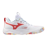 Mizuno WAVE MOMENTUM ELITE (W) Кроссовки волейбольные женские Белый/Красный - фото 315636 Mizuno WAVE MOMENTUM ELITE (W) Кроссовки волейбольные женские Белый/Красный - фото 315636