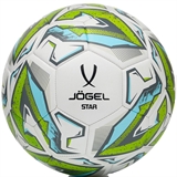 Jögel STAR №4 Мяч футзальный Белый/Голубой - фото 315978