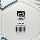 Jögel STAR №4 Мяч футзальный Белый/Голубой - фото 316001