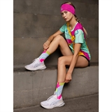 Wonder TRAIL CAMO PINK-GREEN Носки беговые Розовый - фото 316017 Wonder TRAIL CAMO PINK-GREEN Носки беговые Розовый - фото 316017