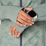 Asics ROAD WINTER JACKET (W) Куртка беговая ветрозащитная женская Голубой - фото 316101