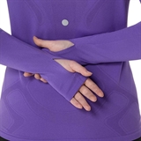 Asics ROAD SEAMLESS LS TOP (W) Лонгслив беговой женский Фиолетовый - фото 316109