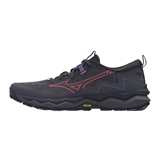 Mizuno WAVE DAICHI 9 GTX (W) Кроссовки беговые женские Темно-серый/Розовый - фото 316449