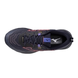 Mizuno WAVE DAICHI 9 GTX (W) Кроссовки беговые женские Темно-серый/Розовый - фото 316452