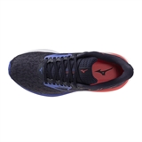 Mizuno WAVE RIDER 29 (W) Кроссовки беговые женские Черный/Синий/Оранжевый - фото 316508