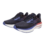 Mizuno WAVE RIDER 29 (W) Кроссовки беговые женские Черный/Синий/Оранжевый - фото 316512